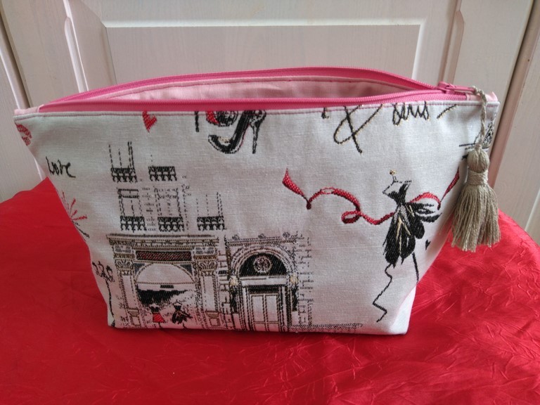 Trousse de toilette "Moi Paris" grand modèle