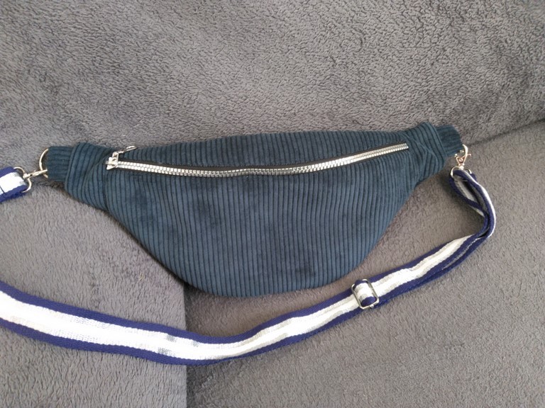 Sac banane Bleu foncé