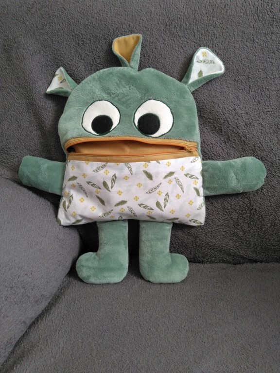 Mange soucis vert et jaune moutarde