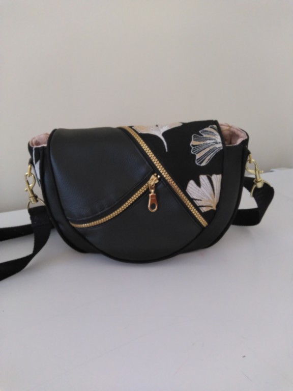 Sac Ginko et simili noir