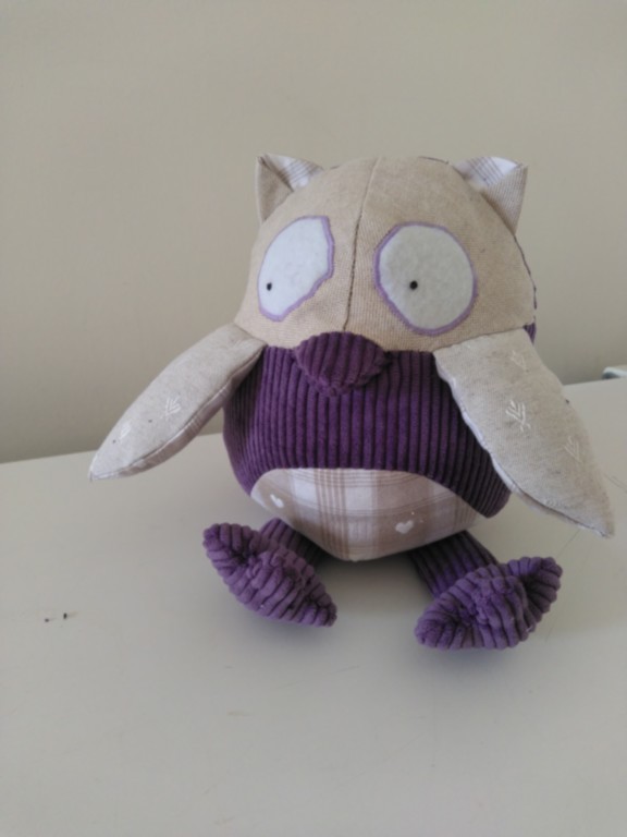 Chouette multi-matières violette