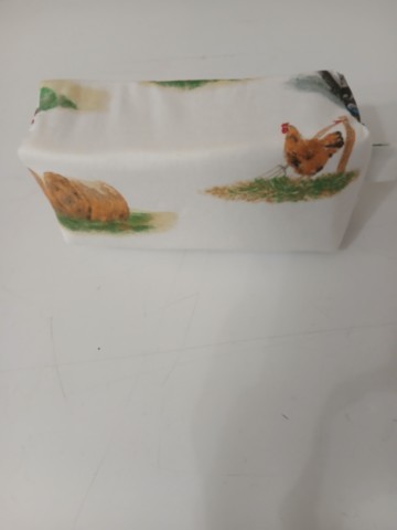 Trousse matelassée tracteur double zip