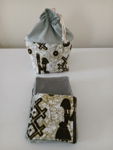 Pochons et ses lingettes démaquillantes