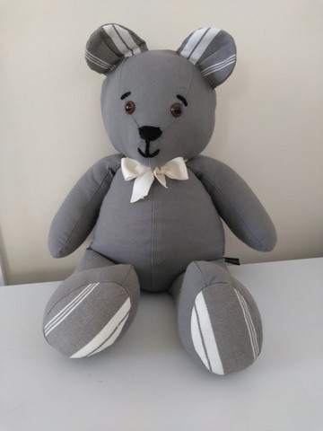 Nounours Canvas gris