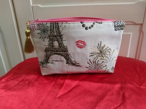 Trousse à maquillage "Paris" petit modèle