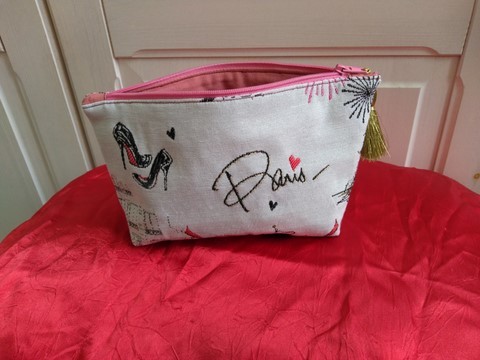 Trousse à maquillage "Paris" petit modèle