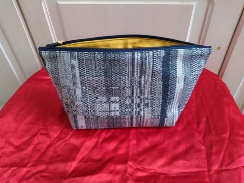 Trousse de toilette "Chiné" grand modèle