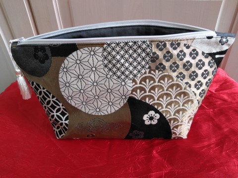 Trousse de toilette "Cercles" grand modèle