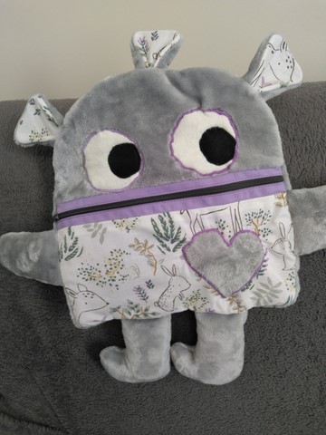 Mange soucis gris et mauve