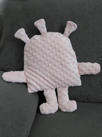 Mange soucis rose imprimé biches