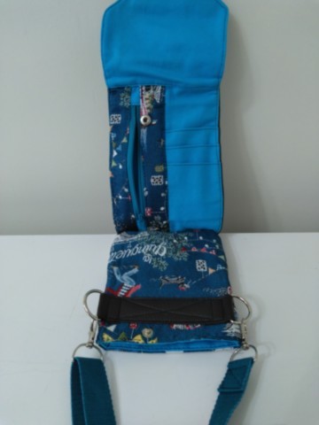 Pochette de téléphone Douce France bleue