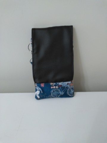 Pochette de téléphone Douce France bleue