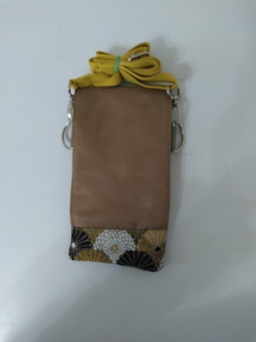 Pochette de téléphone fleurs d'automne