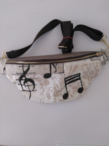 Sac banane note de musiqueSac banane note de musique