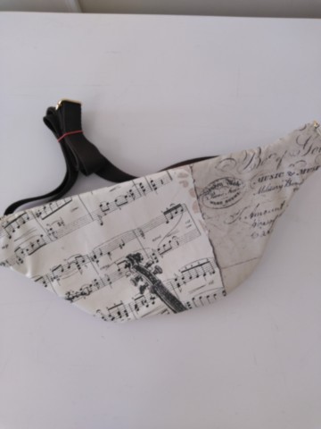 Sac banane note de musique