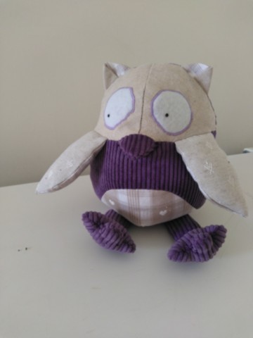 Chouette multi-matières violette