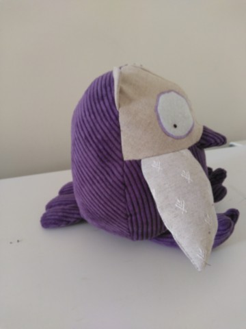 Chouette multi-matières violette