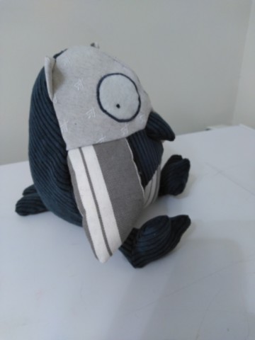 Chouette multi-matière bleue