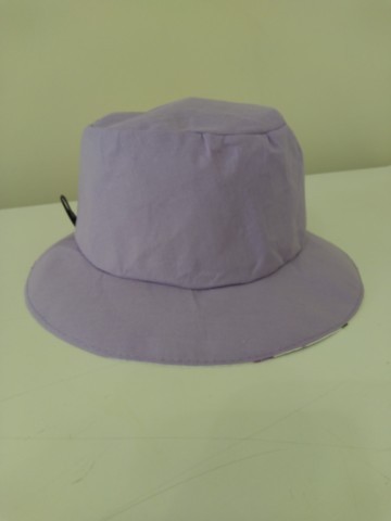 Bob réversible imprimé fleurs mauves